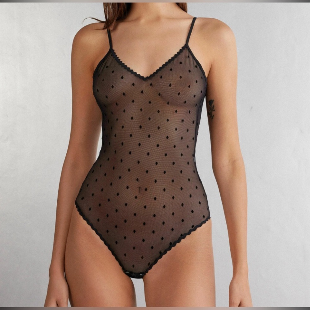 💣 Winter of Love Tuille Mesh Bodysuit 💣